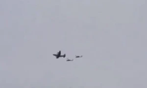 Avion american doborât în Iran FOTO captură video jpg