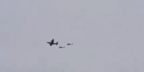 Avion american doborât în Iran FOTO captură video jpg