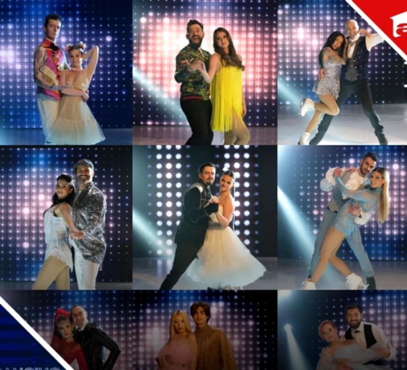 Primele imagini de la Dancing on Ice Foto: Instagram