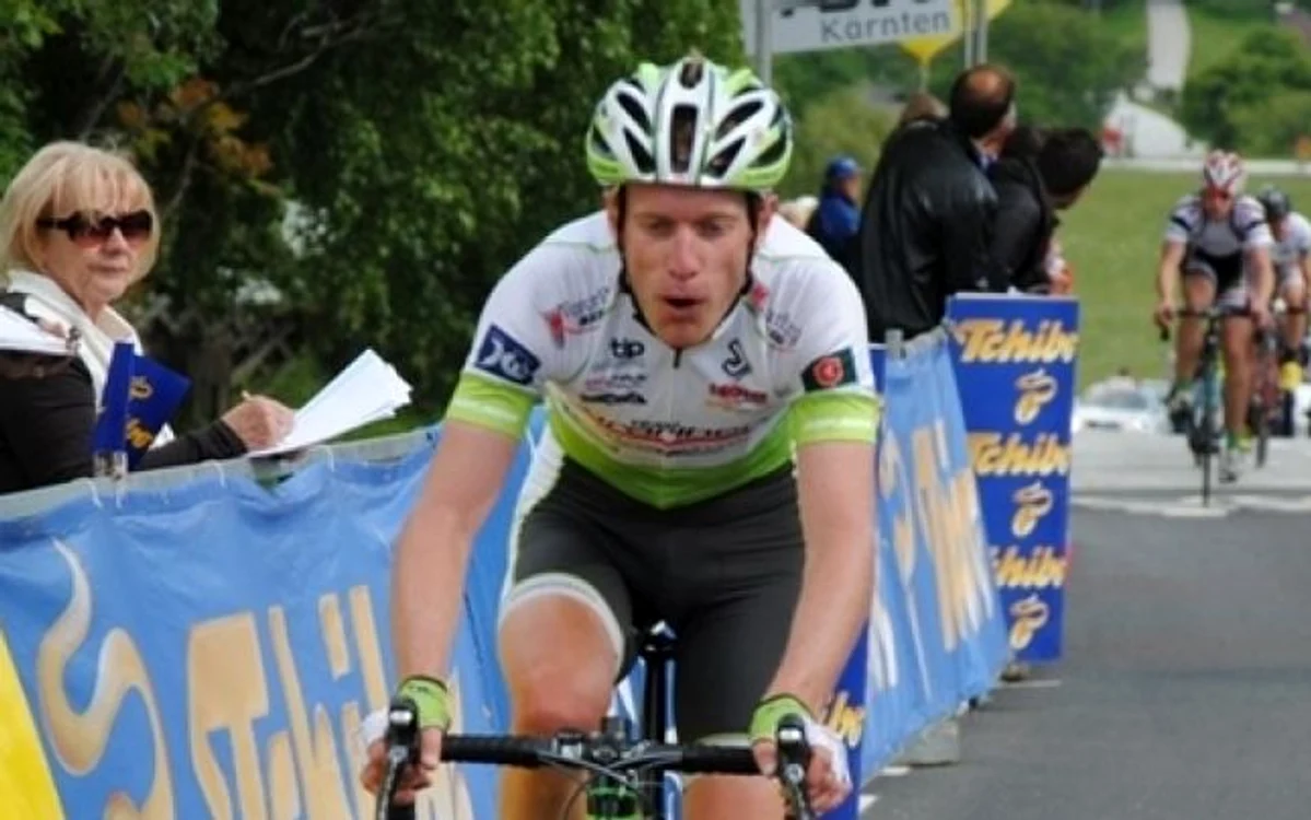 
    Ciclistul olandez Maarten de Jonge  