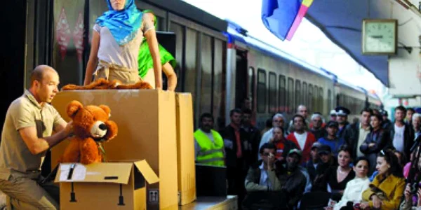 Timişoara: Un tren al artei aduce teatru în Gara de Nord