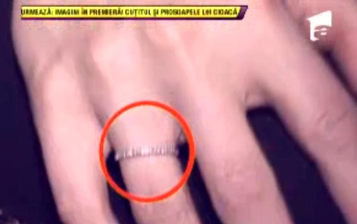 Brigitte a acceptat cererea de căsătorie de la Ilie Năstase. (captură Antena 1)