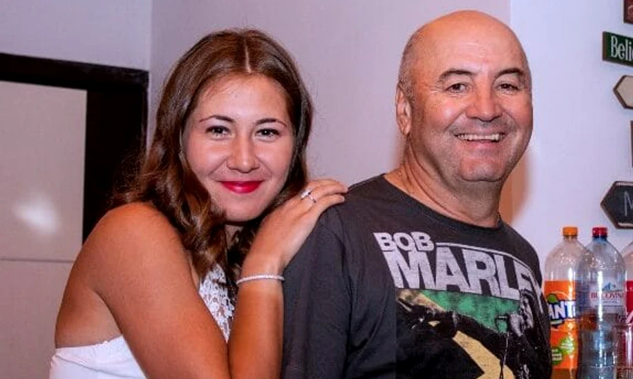 Irina și Adrian Fetecău, într-o ipostază de familie