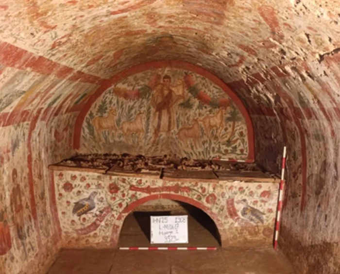 Fresca îl reprezintă pe Isus în stil roman. Foto: Instagram/@arkeolojihaber