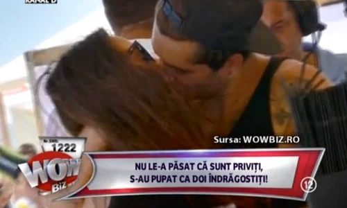 Ruby şi dansatorul ei s au sărutat fără să se ascundă de ochii lumii (captură: Kanal D) jpeg