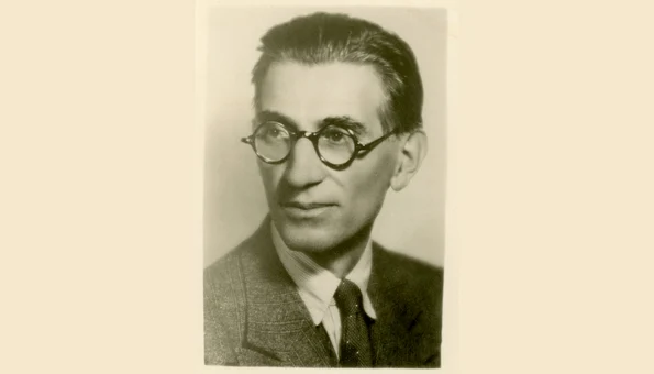 Panait Istrati (10 august 1884-16 aprilie 1935). Pe verso, însemnarea: „Paris, 1934” (© ANR SANIC Col Documente Fotografice F I 6775)