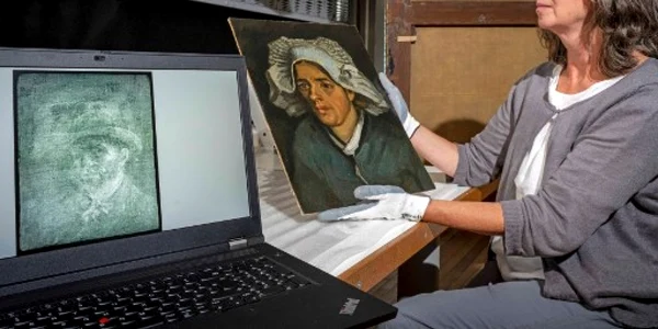 autoportret van gogh foto Neil Hanna / National Galleries of Scotland / AFP