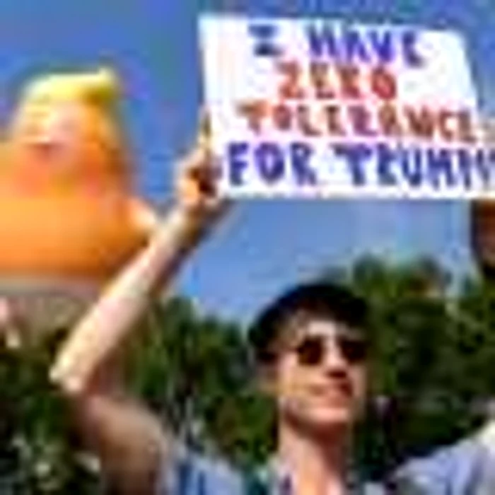 Manifestant anti-Trump FOTO EPA-EFE