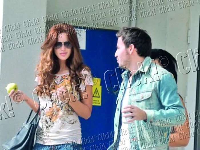 Cu actualul iubit şi, probabil, viitorul soţ