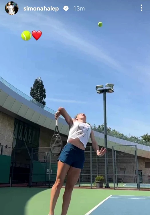 Postarea Simonei Halep - coincidență sau mesaj de încurajare?