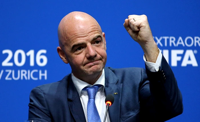 Gianni Infantino, președintele FIFA, încântat de rezultatele financiare ale Mondialului.