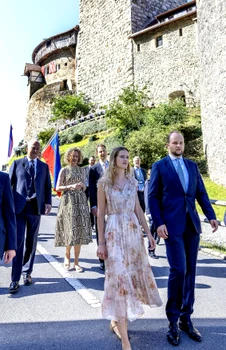 Familia regală a Liechtensteinului la sărbătorile Zilei Naționale din Vaduz, Profimedia
