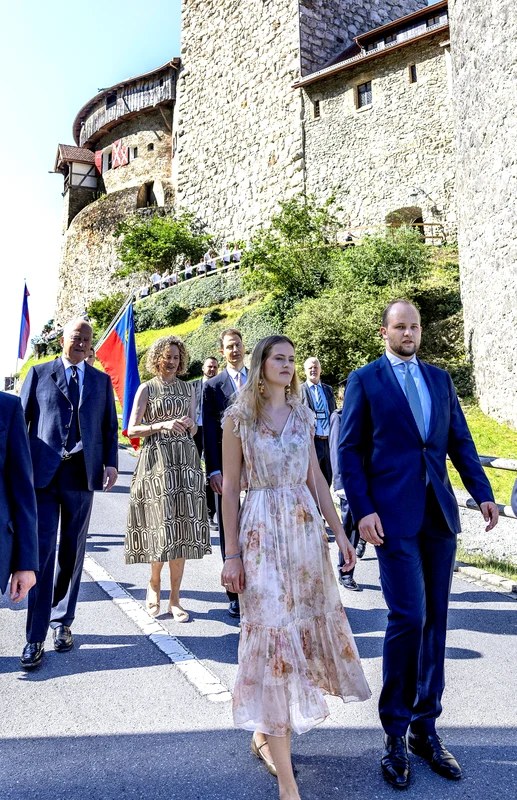 Familia regală a Liechtensteinului la sărbătorile Zilei Naționale din Vaduz, Profimedia