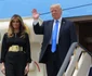 Donald Trump si Melania in Arabia Saudita FOTO AFP