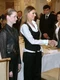Alina Kabaeva și Vladimir Putin, la ceremonia de întâmpinare a sportivilor ruși care au participat la Olimpiada din 2004 jpeg