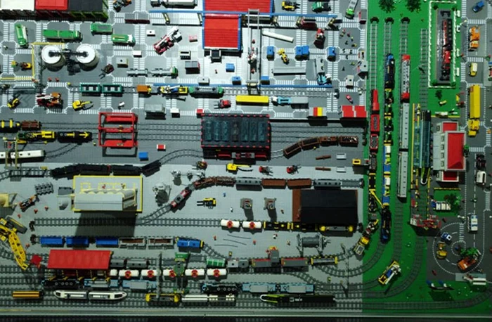 Orașul LEGO este foarte detaliat (Foto: Guinness World Records)