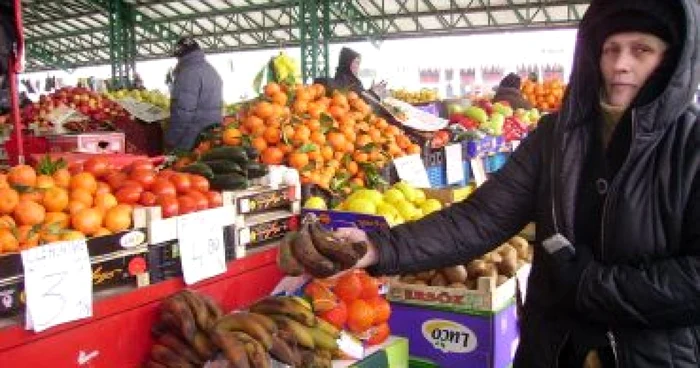 Bananele au îngheţat din cauza temperaturilor foarte scăzute