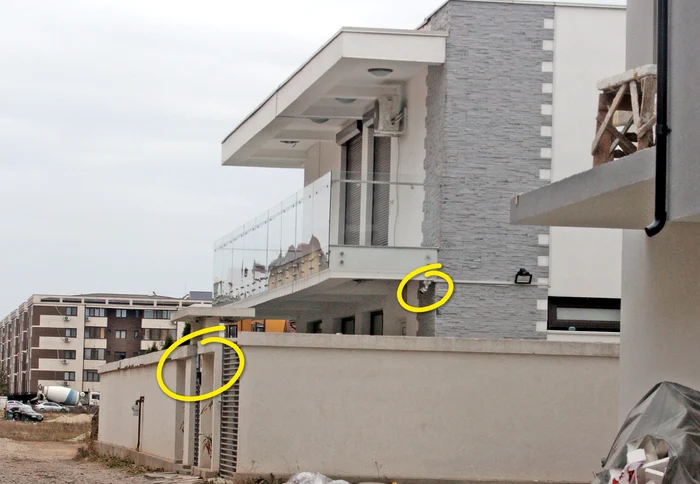 Vila din Popeşti Leordeni are camere video, iar firma de pază e gata să intervină în orice moment