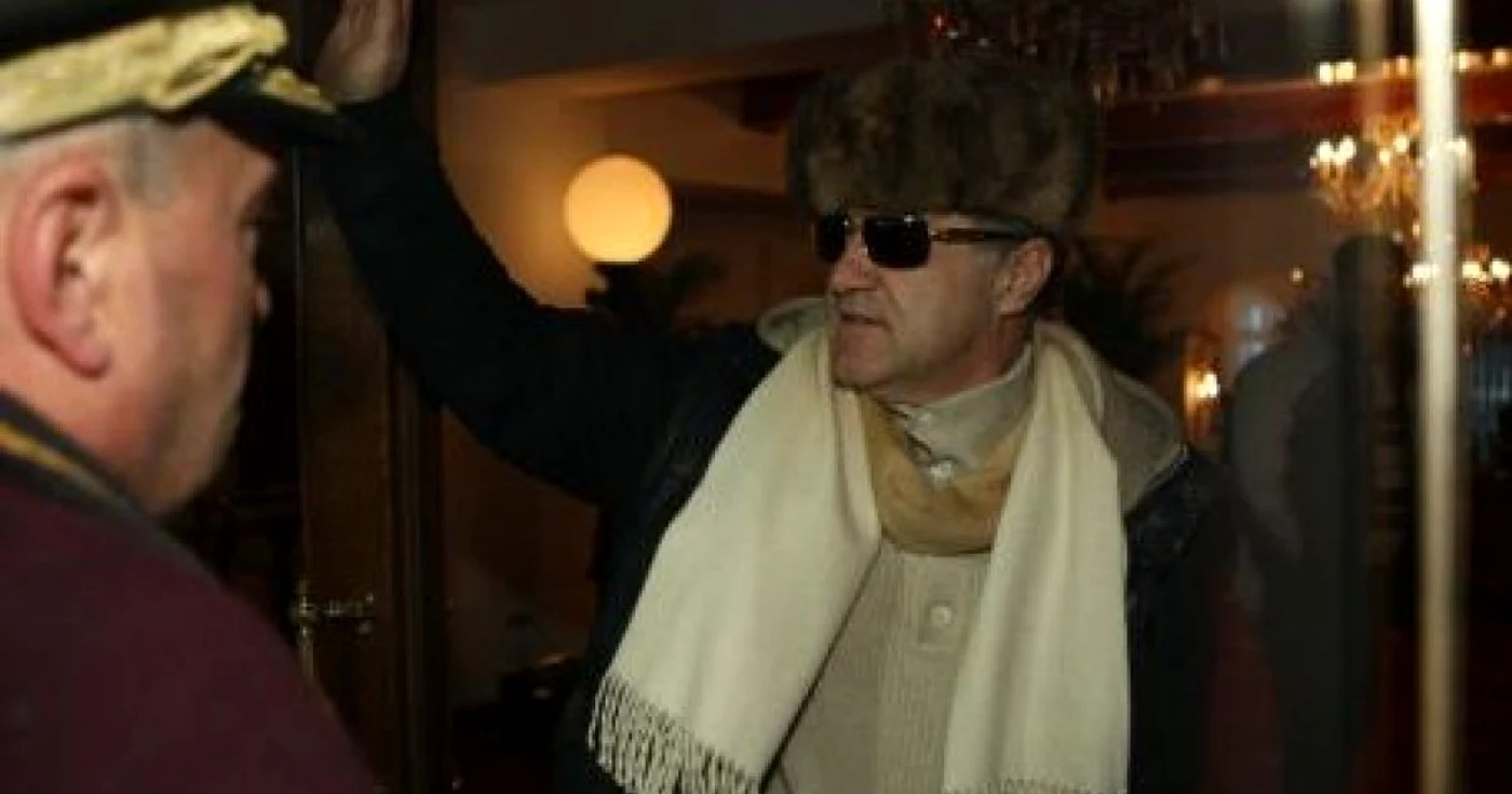 Şi anul trecut Gigi Becali a petrecut în Poiana Braşov. Foto: Stelian Grăjdan