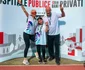 Giulia Anghelescu si Vlad Huidu la Sports Festival jpg