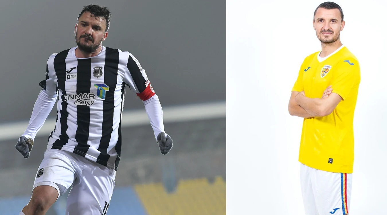 
    Constantin Budescu era mult mai plinuț în februarie, față de iunieFOTO: Sportpictures/ FRF  