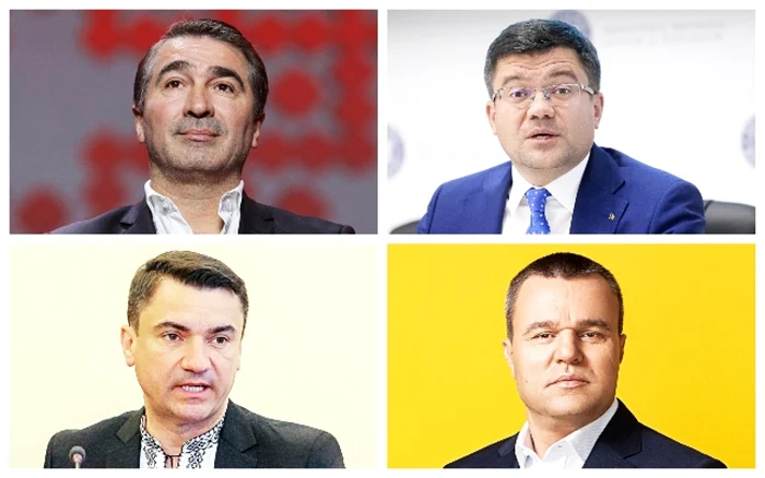 Chirica şi Costel Alexe s-au autosuspendat, dar n-au renunţat la funcţiile publice. PSD aşteaptă ca Arsene să facă şi el un pas în spate, dar din funcţia de la partid. Eugen Pîrvulescu (dreapta jos), nici măcar nu a fost deranjat de PNL până acum