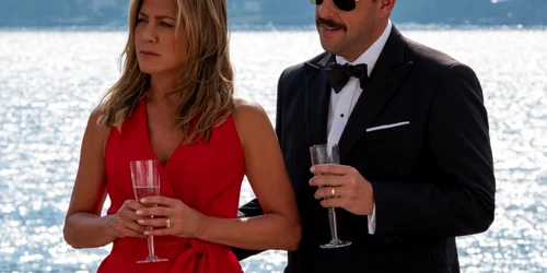 jennifer aniston si adam sandler in comedia murder mystery foto netflix