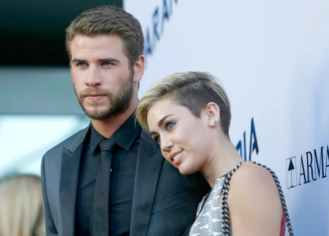 Miley Cyrus şi Liam (Reuters)