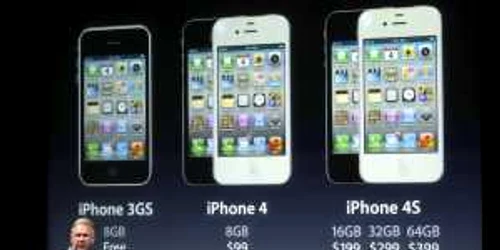 Vicepreşedintele Apple, Phil Schiller, a prezentat telefonul iPhone 4S