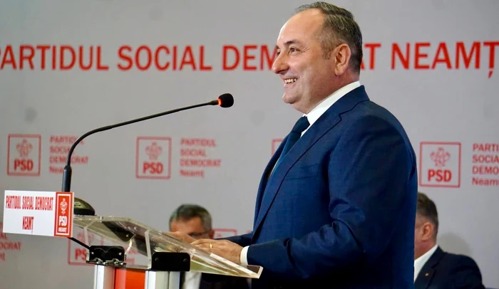 Dan Harpa, liderul PSD Neamț FOTO: Facebook
