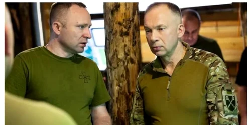 Oleksandr Sîrski, in Harkiv, foto Telegram jpg