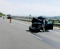 Un elicopter a aterizat pe Autostradă FOTO DRDP Timișoara (3) jpg