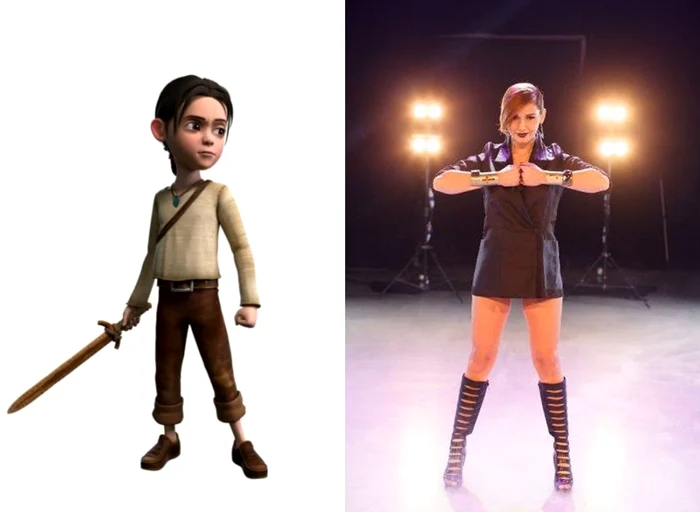 Alina Eremia si-a imprumutat vocea unui personaj animat