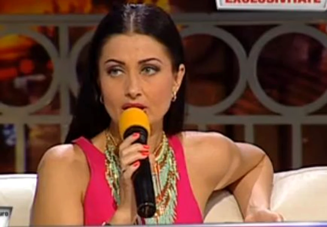 
    Gabi Cristea a revenit la sentimente mai bune în ceea ce îl priveşte pe soţul ei, Marcel Toader (captură: Kanal D)  