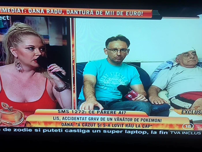 Viorel Lis a apărut bandajat la tv