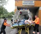 victime accident sirbi in ambulanta