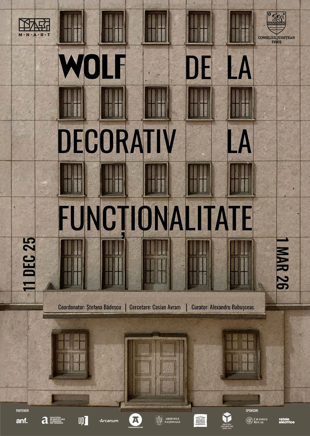 Michael Wolf, între Art Deco și modernism: o nouă expoziție la MNArT