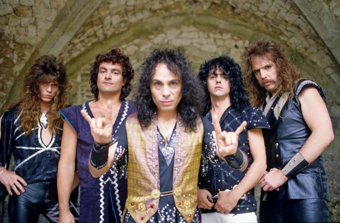 ronnie james dio cu trupa dio in 1986