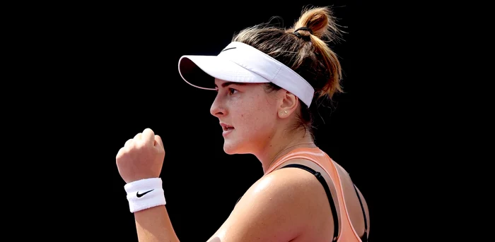 Bianca Andreescu e în turul 2 la Wimbledon. Foto EPA EFE