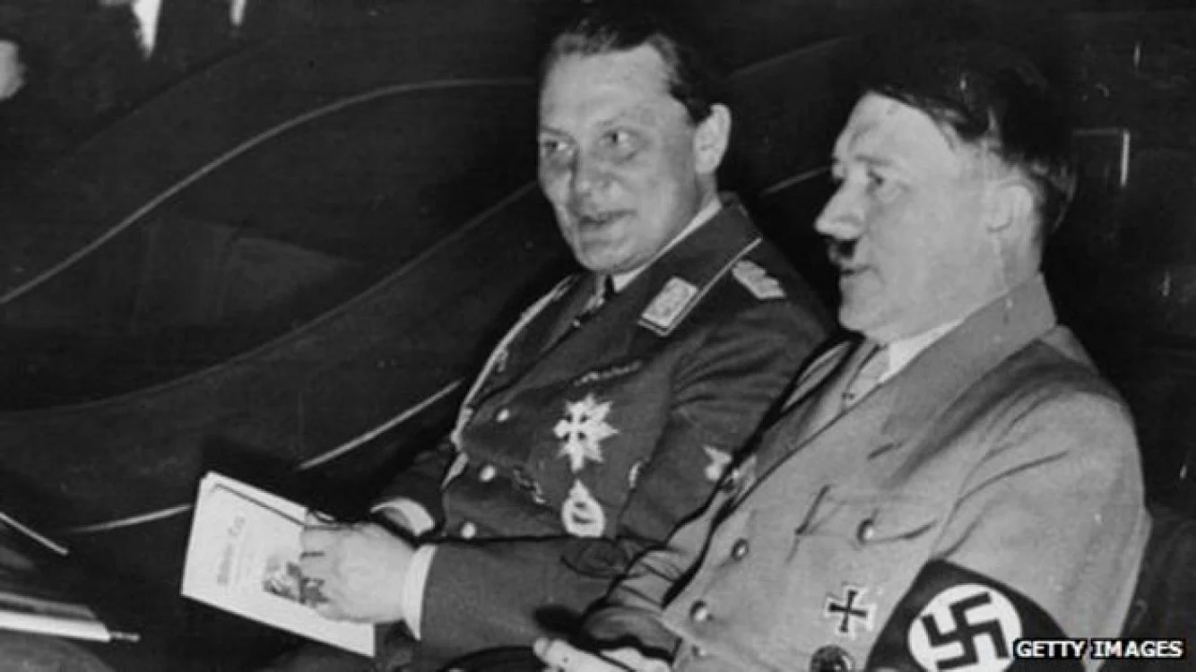 Hermann Goring, ministrul de Interne al Germaniei naziste şi al doilea om în cel de-al Treilea Reich, confindentul lui Adolf Hitler FOTO bbc.com
