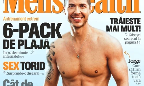 Jorge, pe coperta revistei "Men's Health" jpeg