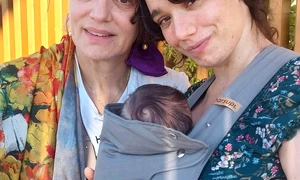 Cabiria și Maia Morgenstern FOTO FB Morgenstern jpg