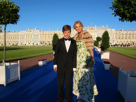 Corinna zu Sayn Wittgenstein aka Corinna Larsen și fiul ei, Alexander. FOTO: Getty Images