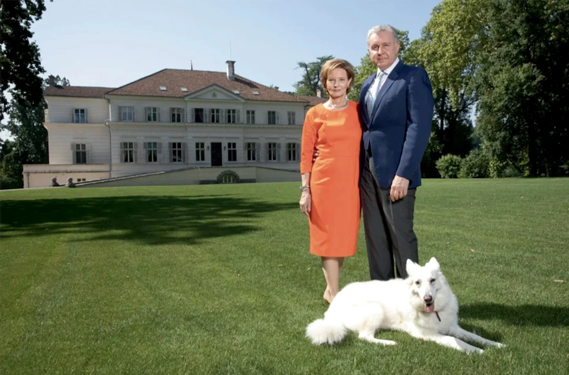 Majestatea Sa Margareta și Principele Radu la Săvârșin cu Alma, 2024   Baptiste Giroudon, Paris Match jpg