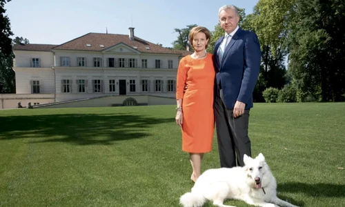 Majestatea Sa Margareta și Principele Radu la Săvârșin cu Alma, 2024   Baptiste Giroudon, Paris Match jpg