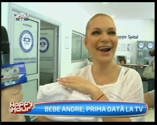 Andreea a născut o fetiţă cu o greutate de 2,6 kilograme