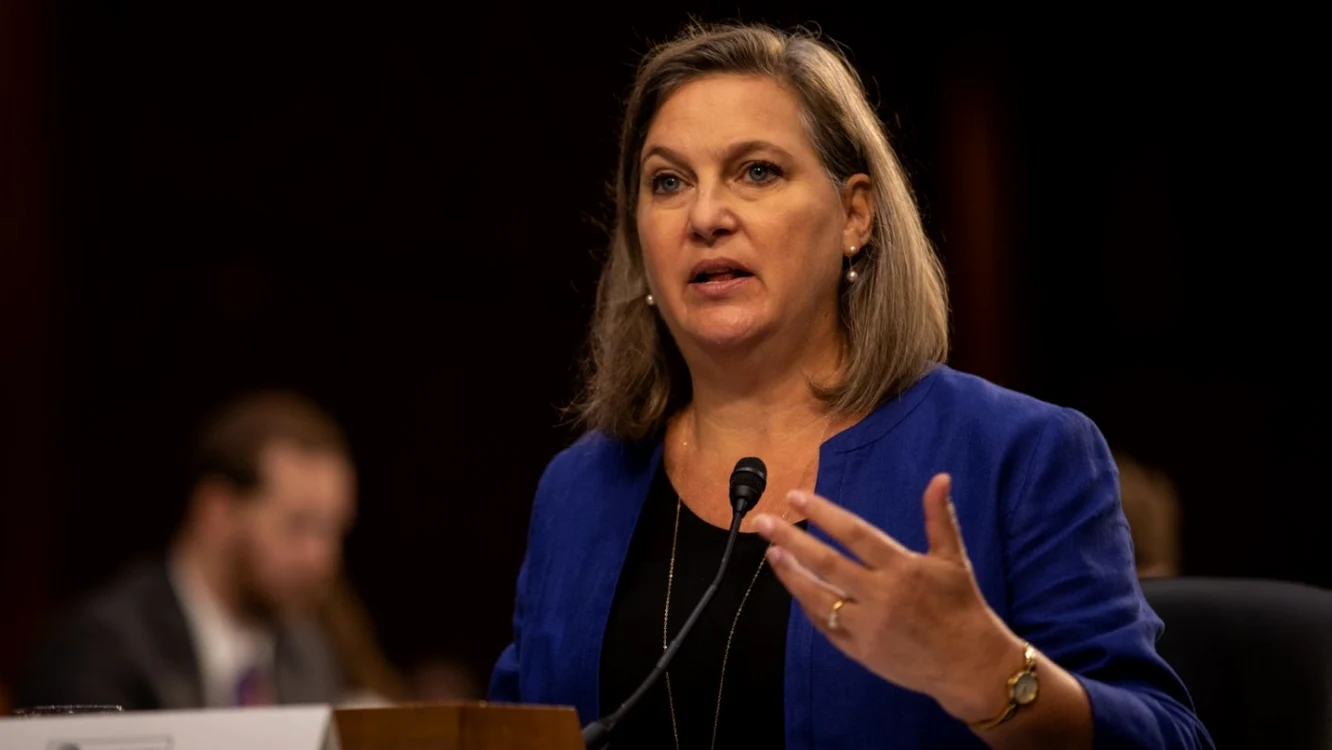 Vctoria Nuland,  subsecretarul de stat american pentru afaceri politice