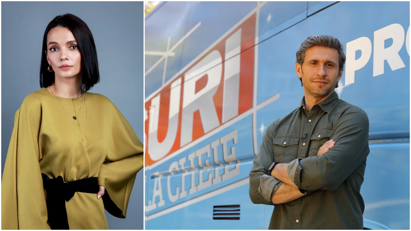 Oana Boghiu, unul dintre arhitecții noi de la „Visuri la cheie”. Foto: colaj/Pro TV