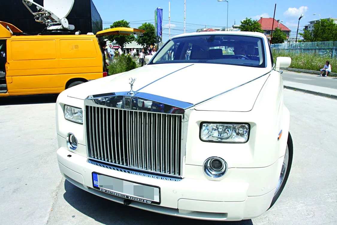 Patronul OTV a venit  la percheziţia DNA  în Rolls-Royce-ul de  350.000 de euro