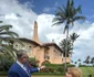 Pe moșia lui Donald Trump, din Florida, alături de omul de afaceri Dragoș Sprânce